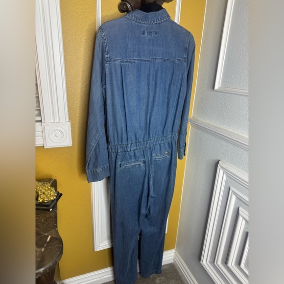 Michael Kors Denim Blue Women's Jumpsuit - Picture 6 of 12